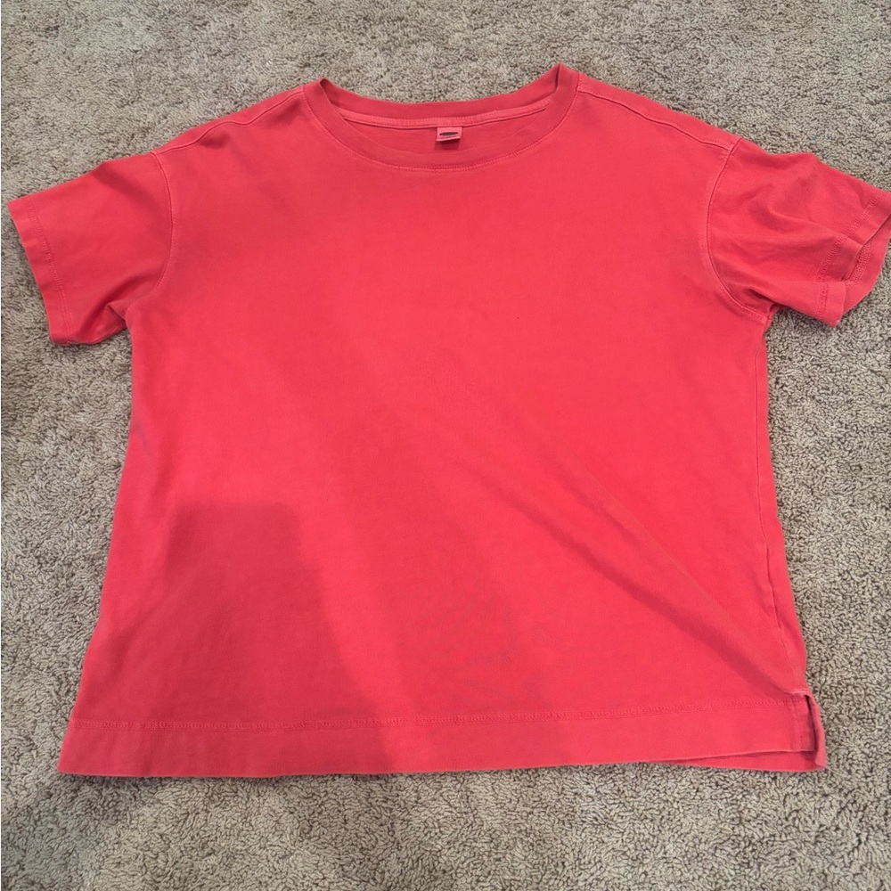 Old Navy Vibrant Red Kids Tee